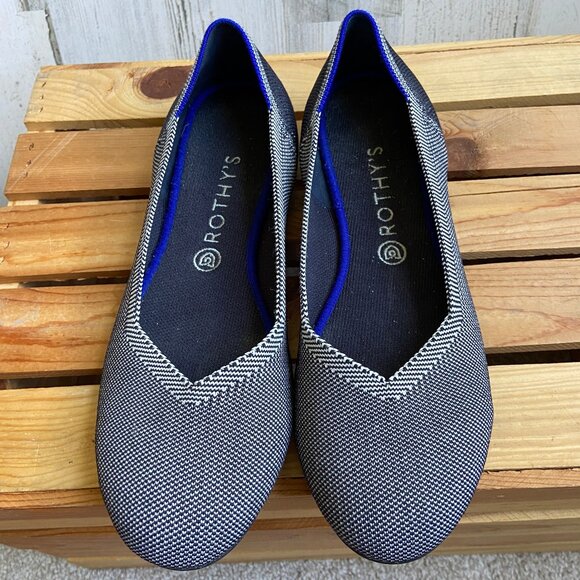 Rothy's Shoes - CLEARANCE! Rothy's Women's Size 12 The Flat Grey Mist Color Washable Flat Shoes